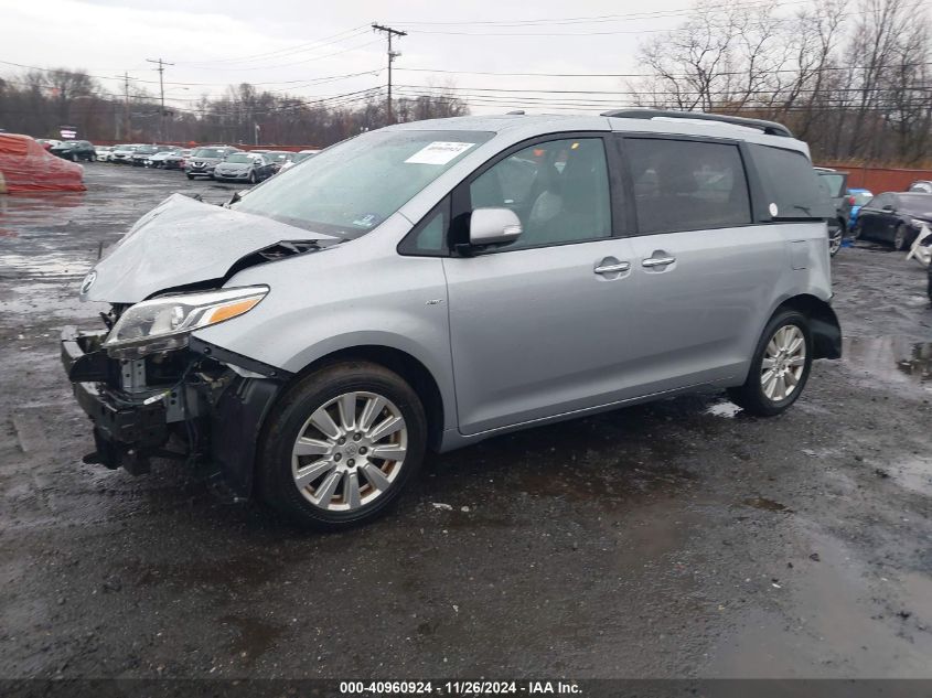 VIN 5TDDZ3DC7HS178106 2017 TOYOTA SIENNA no.2