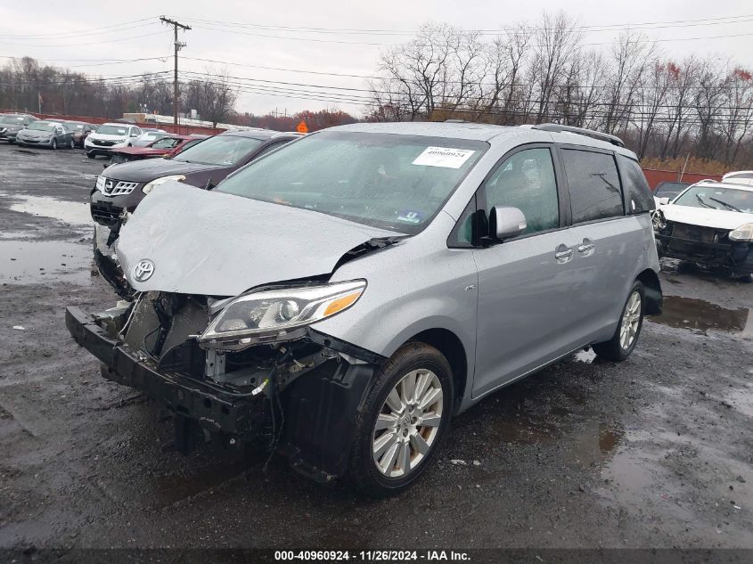 VIN 5TDDZ3DC7HS178106 2017 TOYOTA SIENNA no.6