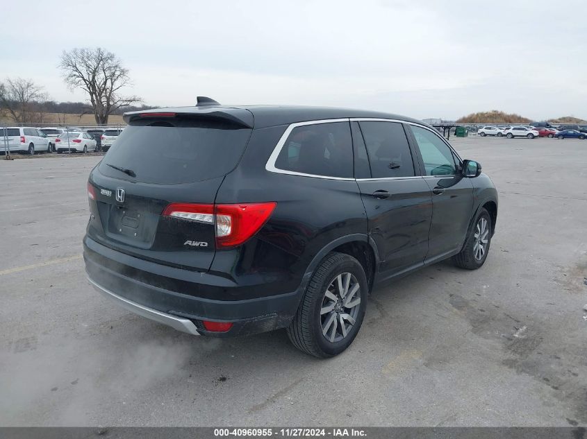 VIN 5FNYF6H58KB064781 2019 Honda Pilot, Ex-L no.17