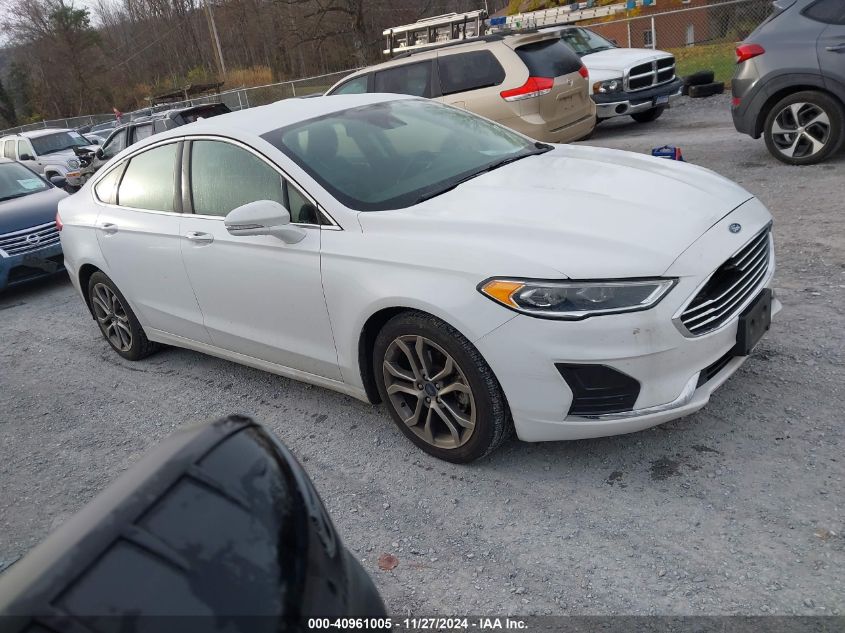 2019 FORD FUSION SEL - 3FA6P0CD3KR141254