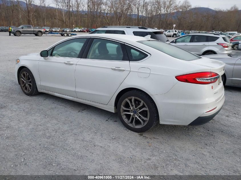 VIN 3FA6P0CD3KR141254 2019 Ford Fusion, Sel no.3