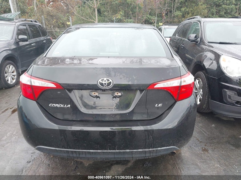2016 TOYOTA COROLLA VIN: 5YFBURHE5GP412500
