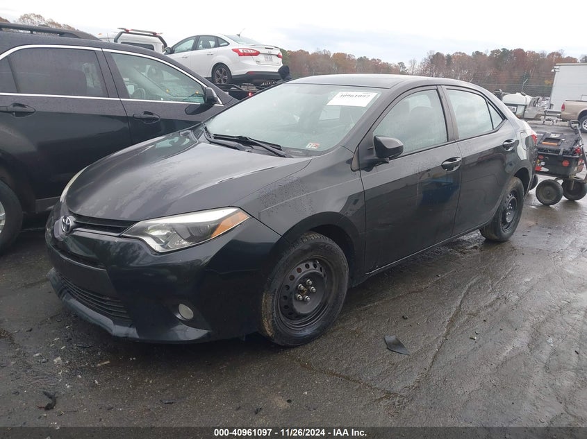 2016 TOYOTA COROLLA VIN: 5YFBURHE5GP412500