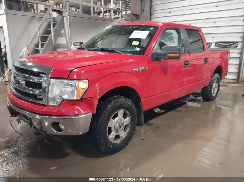 VIN 1FTFW1EF8EKD16155 2014 Ford F-150, Xlt no.2