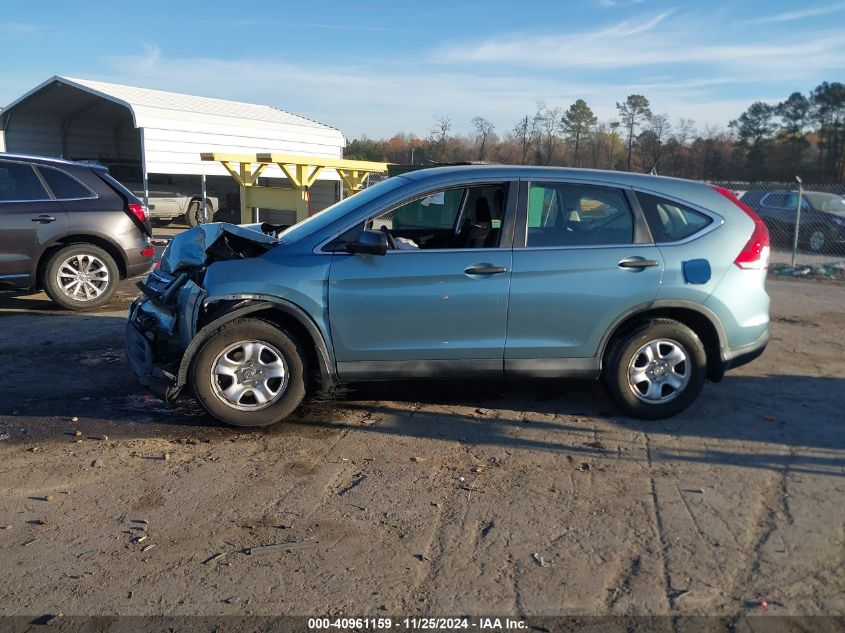 2014 Honda Cr-V Lx VIN: 2HKRM3H31EH566707 Lot: 40961159