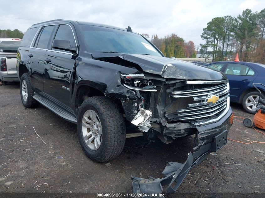 VIN 1GNSKBKC7FR623259 2015 Chevrolet Tahoe, LT no.1