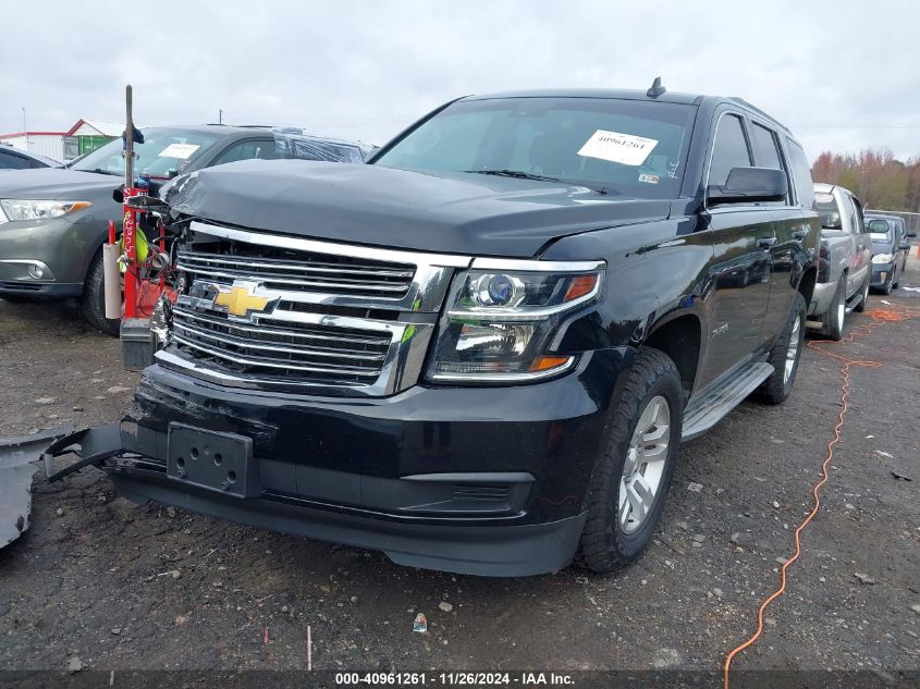 VIN 1GNSKBKC7FR623259 2015 Chevrolet Tahoe, LT no.2