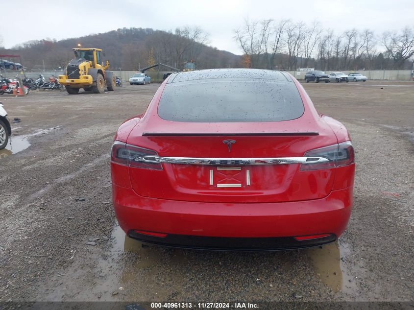 2016 Tesla Model S 60D/70D/75D/85D/90D VIN: 5YJSA1E29GF171640 Lot: 40961313