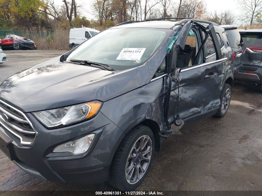 2021 Ford Ecosport Titanium VIN: MAJ6S3KL0MC403516 Lot: 40961351