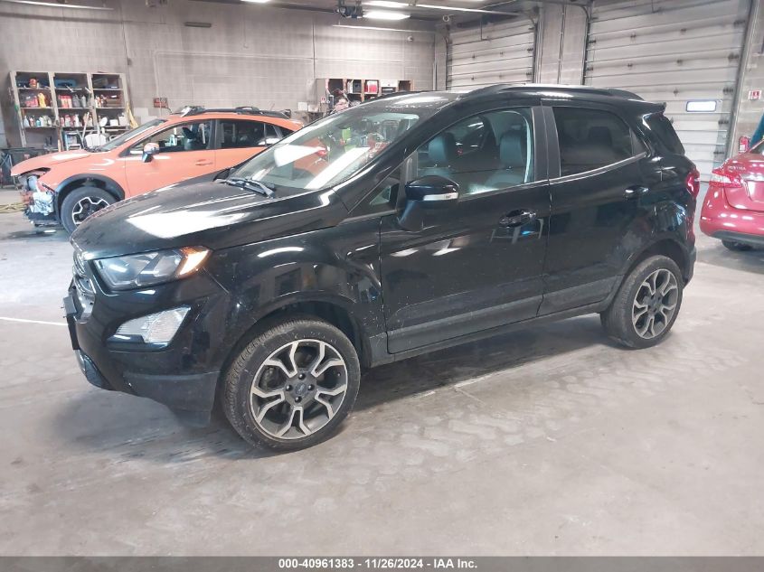 2020 Ford Ecosport Ses VIN: MAJ6S3JL7LC338230 Lot: 40961383