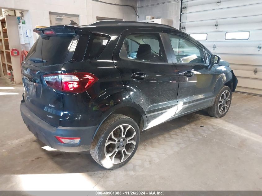 2020 Ford Ecosport Ses VIN: MAJ6S3JL7LC338230 Lot: 40961383