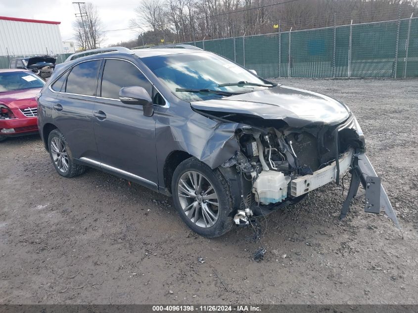 VIN 2T2BK1BA2EC249617 2014 Lexus RX, 350 no.1