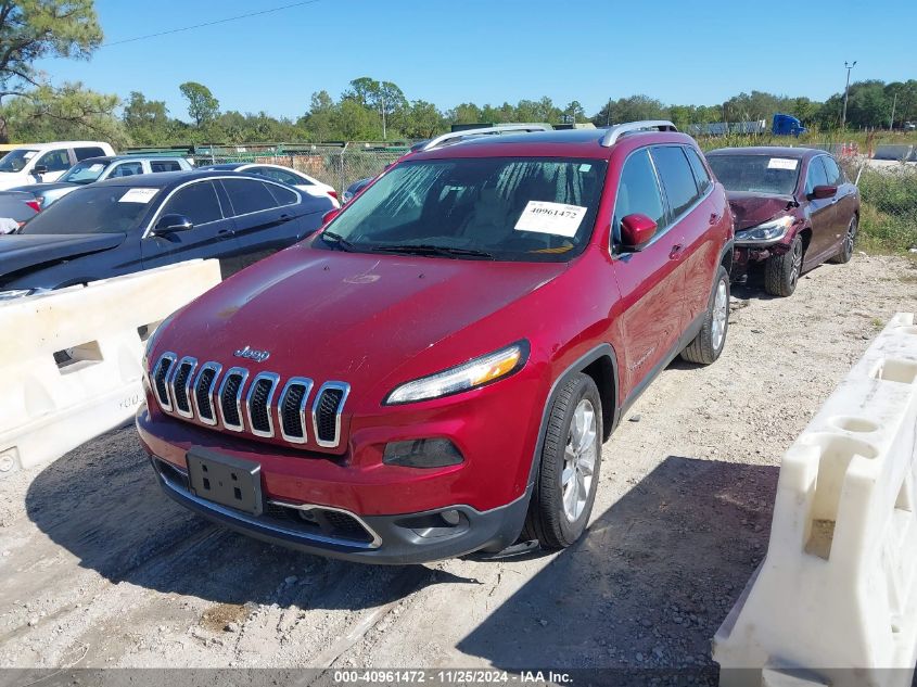 VIN 1C4PJLDS3GW222080 2016 Jeep Cherokee, Limited no.2