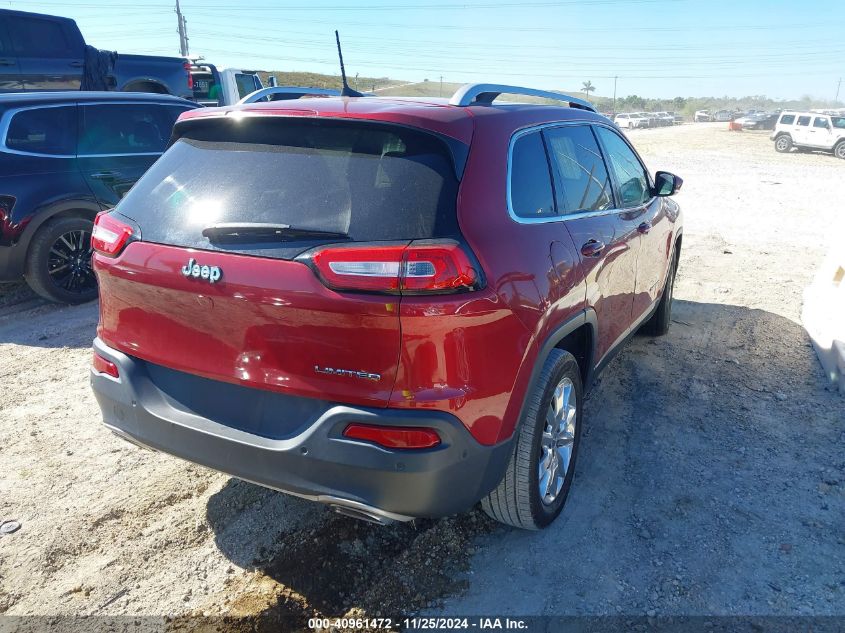 VIN 1C4PJLDS3GW222080 2016 Jeep Cherokee, Limited no.4