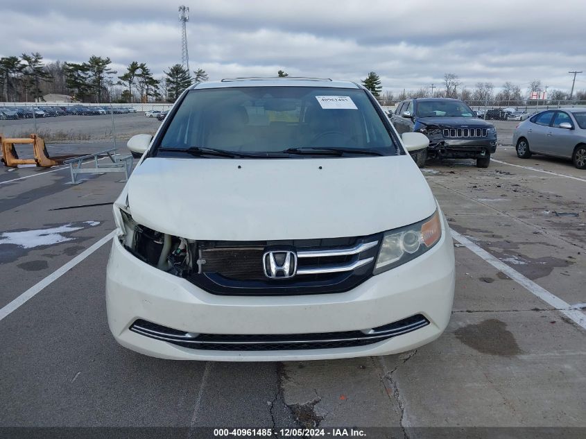 VIN 5FNRL5H6XFB022067 2015 Honda Odyssey, Ex-L no.12