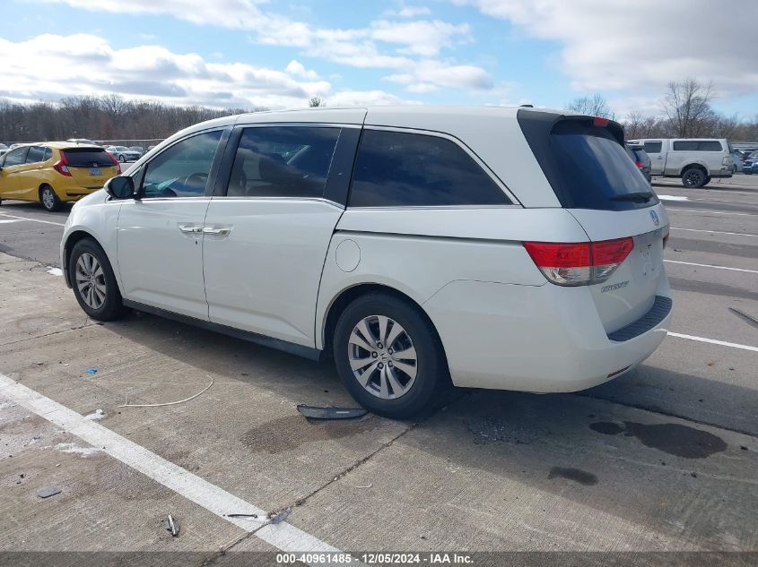 VIN 5FNRL5H6XFB022067 2015 Honda Odyssey, Ex-L no.3