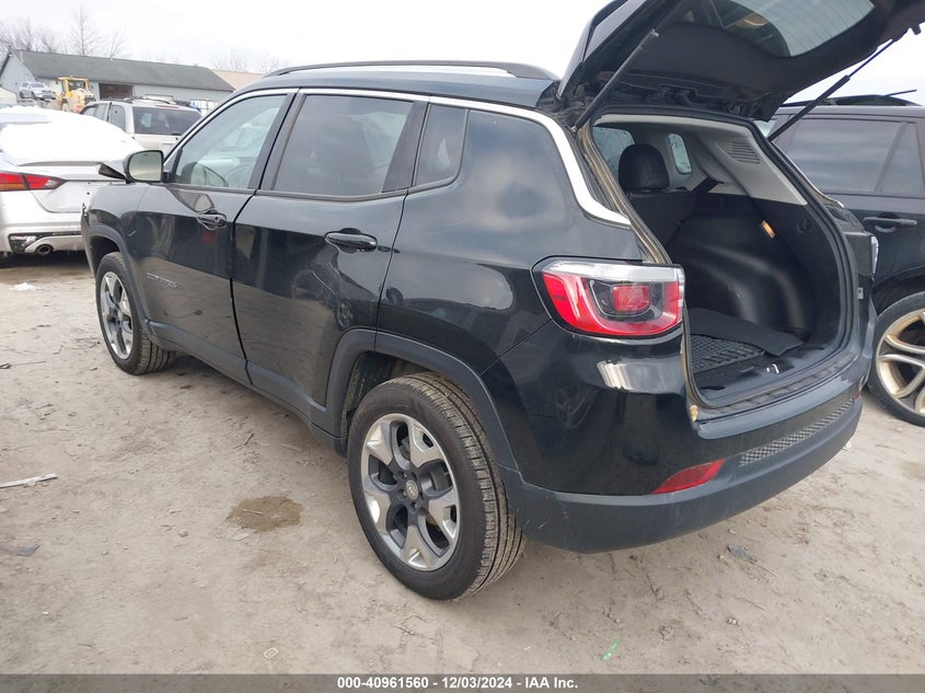 VIN 3C4NJDCB8JT373850 2018 JEEP COMPASS LIMITED 4X4