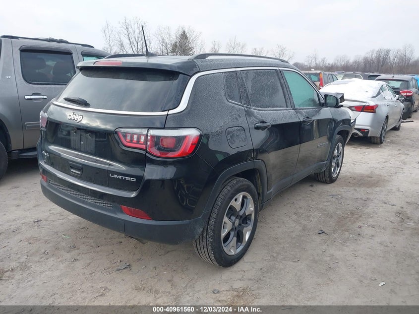 VIN 3C4NJDCB8JT373850 2018 JEEP COMPASS LIMITED 4X4