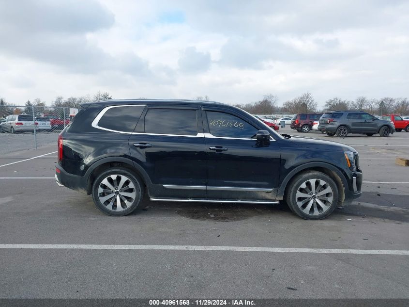 2021 Kia Telluride S VIN: 5XYP6DHC7MG107081 Lot: 40961568