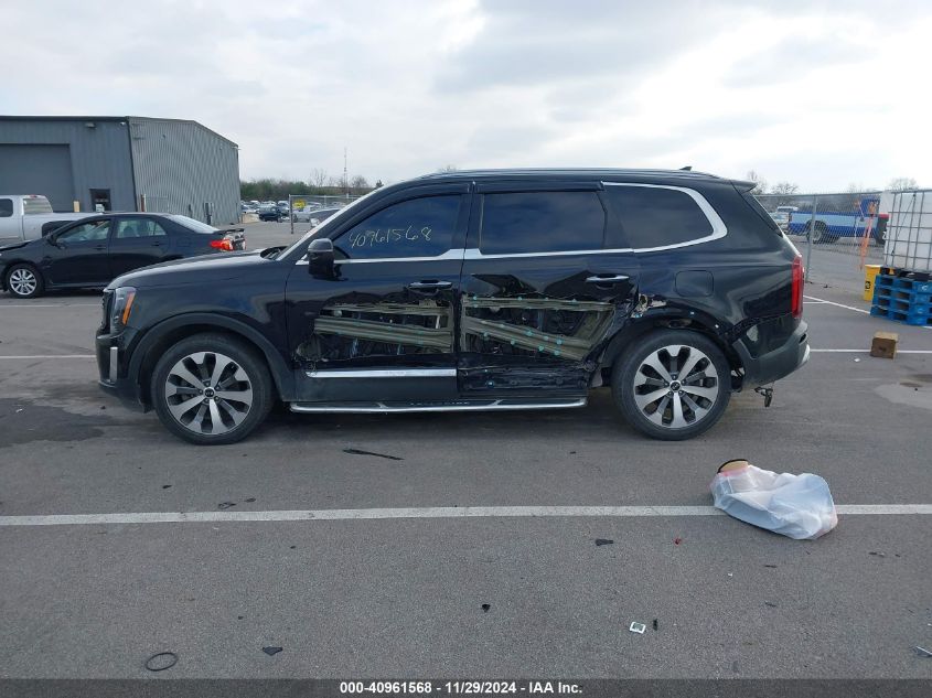 2021 Kia Telluride S VIN: 5XYP6DHC7MG107081 Lot: 40961568