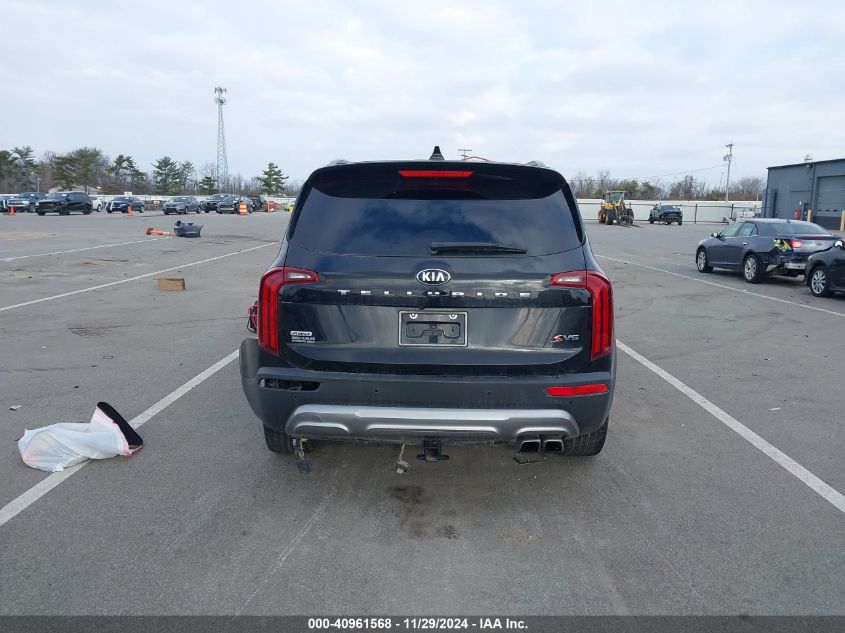 2021 Kia Telluride S VIN: 5XYP6DHC7MG107081 Lot: 40961568