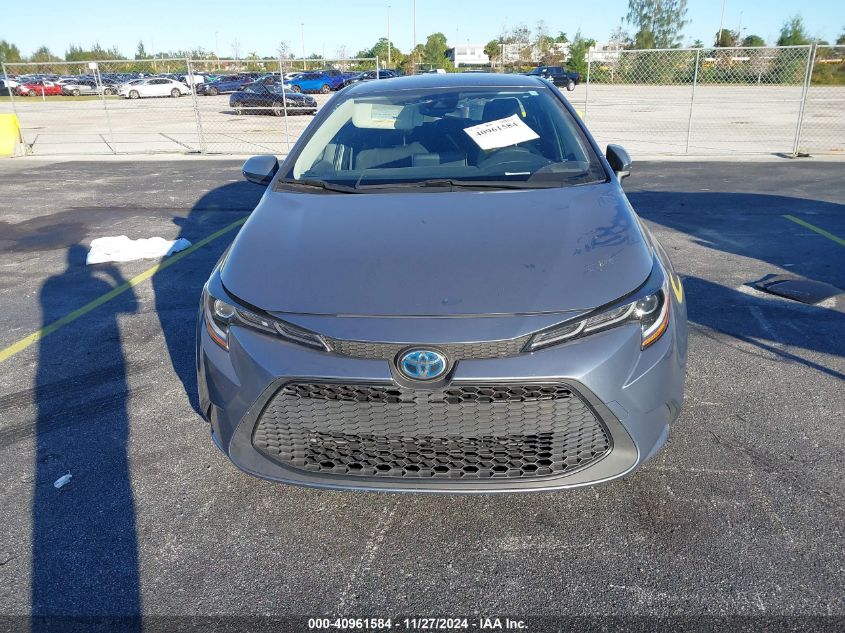 2021 TOYOTA COROLLA HYBRID LE - JTDEAMDE8MJ032372