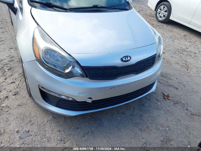 2016 Kia Rio Lx VIN: KNADM4A34G6658141 Lot: 40961708