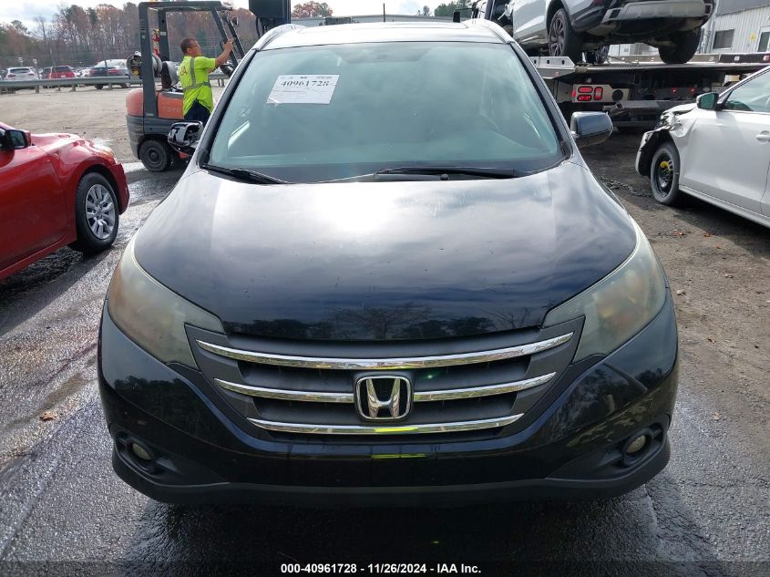 2013 Honda Cr-V Ex-L VIN: 2HKRM3H79DH502058 Lot: 40961728