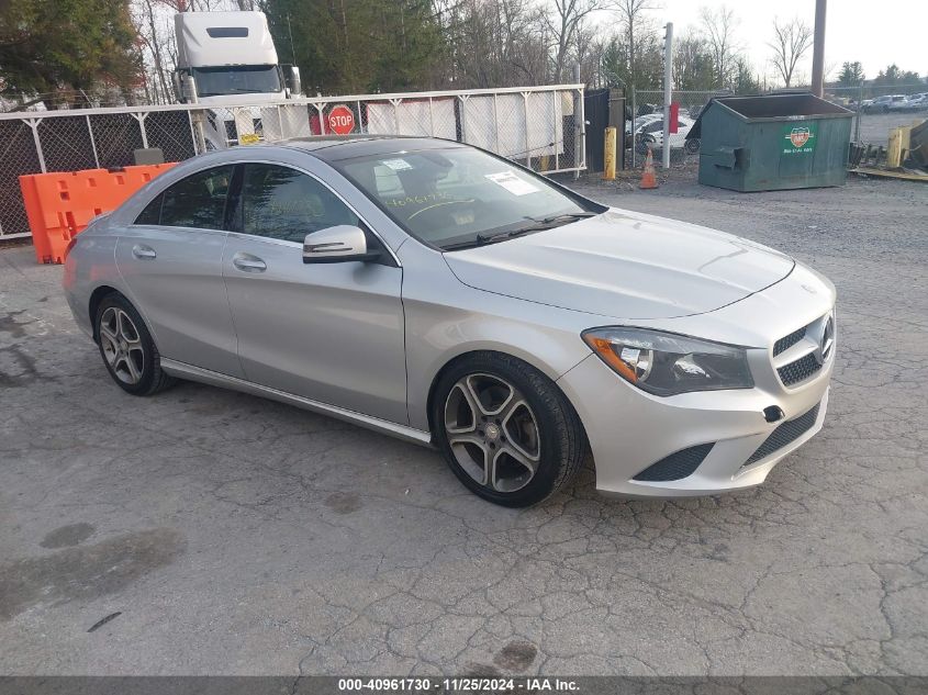 VIN WDDSJ4EB6EN055947 2014 Mercedes-Benz CLA 250 no.1