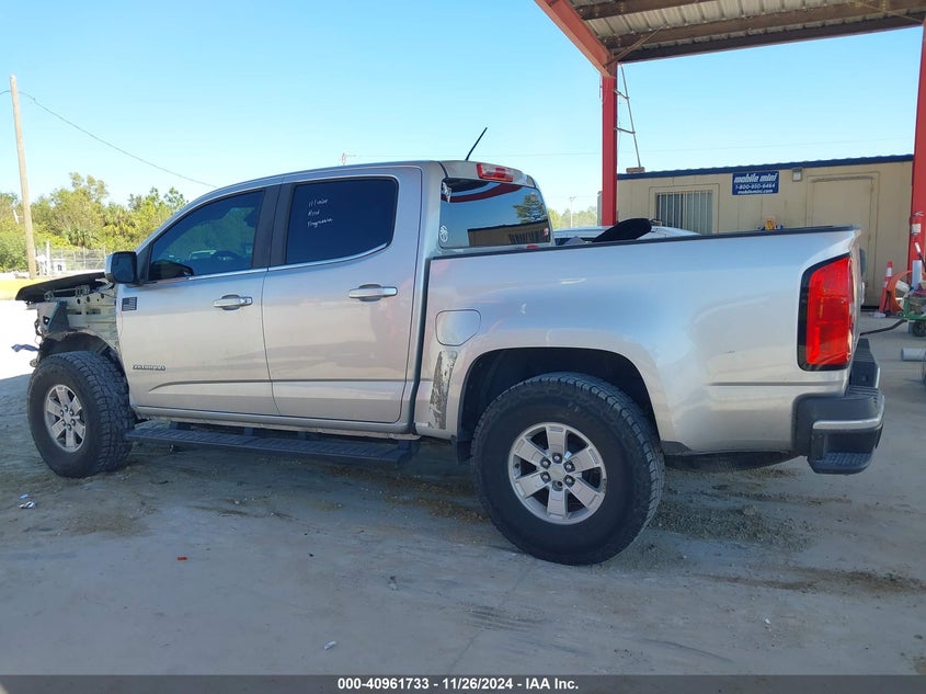 VIN 1GCGSBEN9H1158531 2017 CHEVROLET COLORADO WT