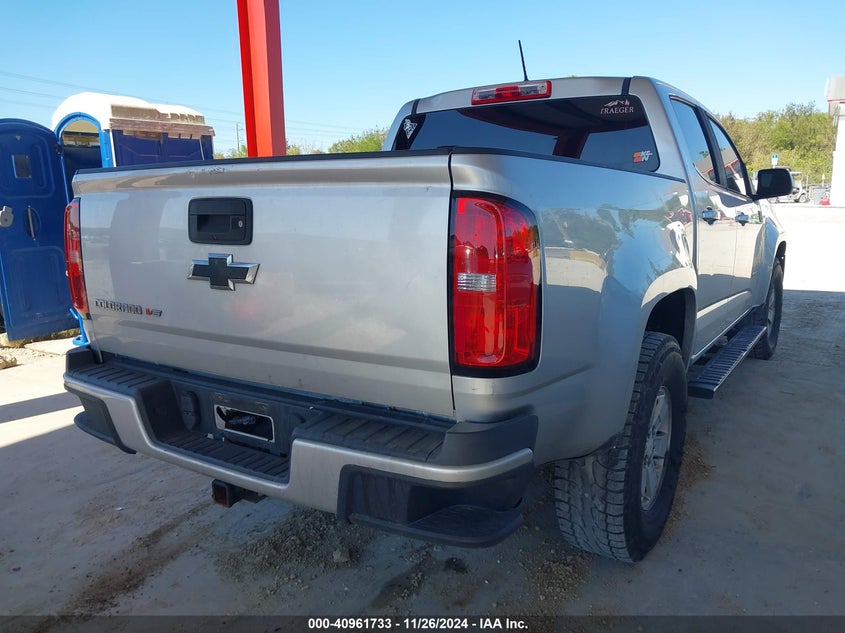 VIN 1GCGSBEN9H1158531 2017 CHEVROLET COLORADO WT