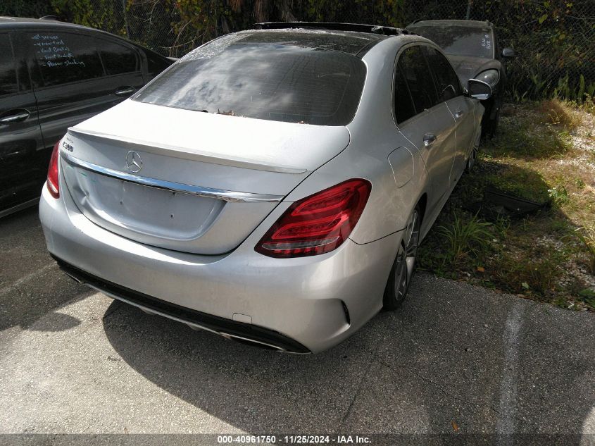 VIN 55SWF4JB8JU250684 2018 MERCEDES-BENZ C 300 no.4