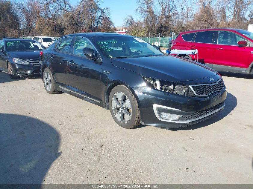 VIN KNAGM4AD0D5042265 2013 KIA Optima, Hybrid EX no.1