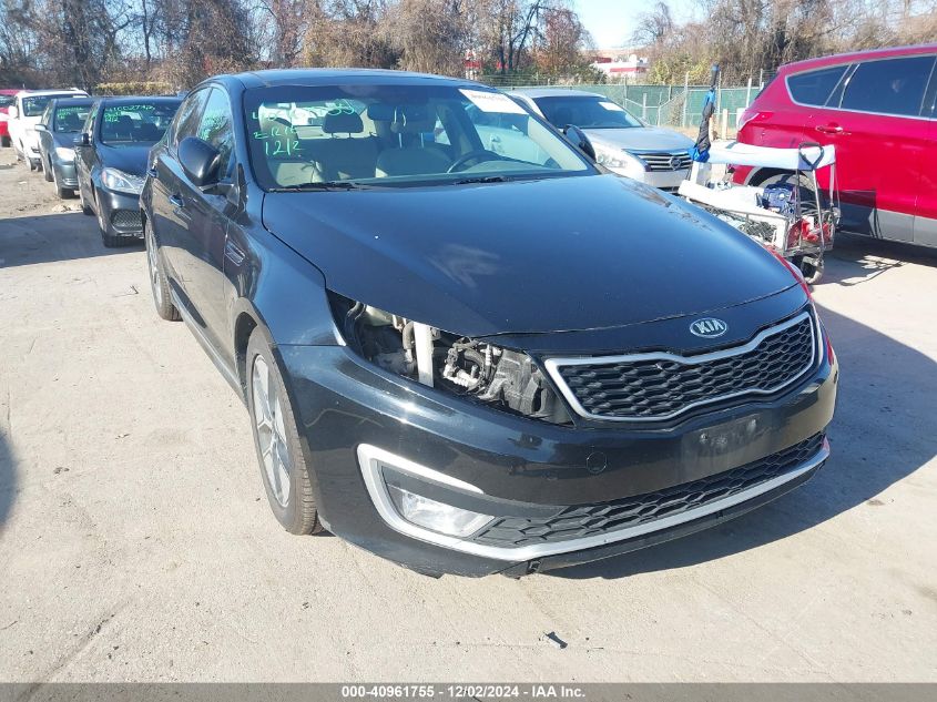 VIN KNAGM4AD0D5042265 2013 KIA Optima, Hybrid EX no.6