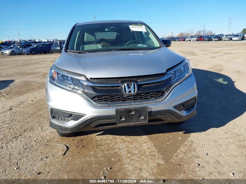 2016 Honda Cr-V Lx VIN: 5J6RM4H34GL117892 Lot: 40961795