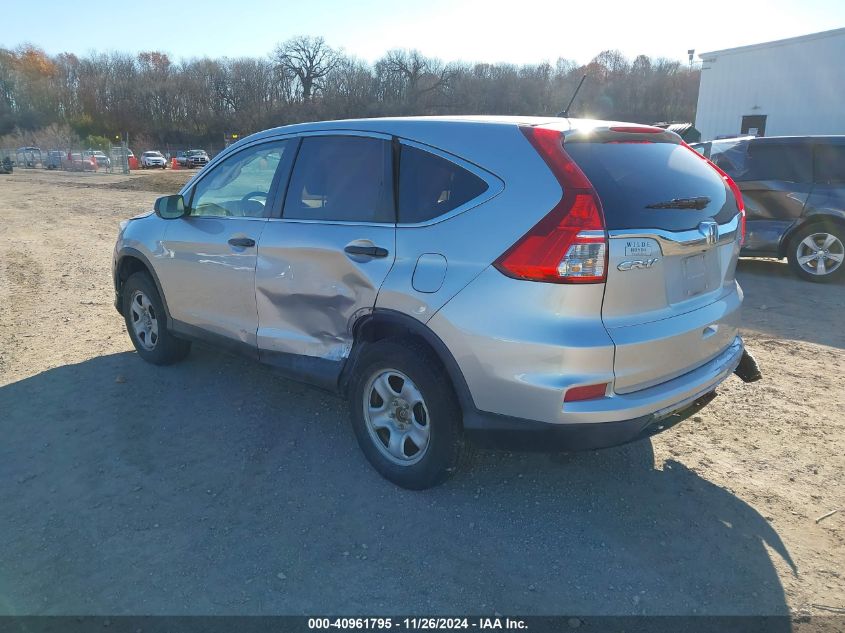 VIN 5J6RM4H34GL117892 2016 Honda CR-V, LX no.3