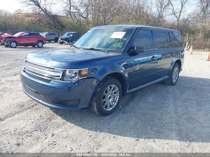 Vin: 2fmgk5b80hba02653, lot: 41451598, ford flex se 20172