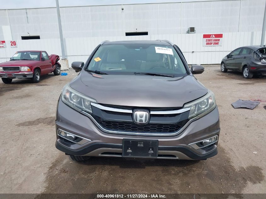 2016 Honda Cr-V Touring VIN: 5J6RM4H95GL112348 Lot: 40961812