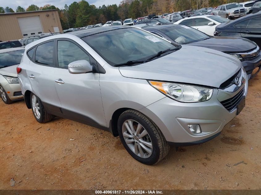 VIN KM8JU3AC1DU744459 2013 Hyundai Tucson, Limited no.1