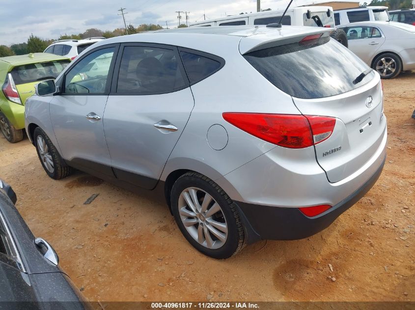 VIN KM8JU3AC1DU744459 2013 Hyundai Tucson, Limited no.3