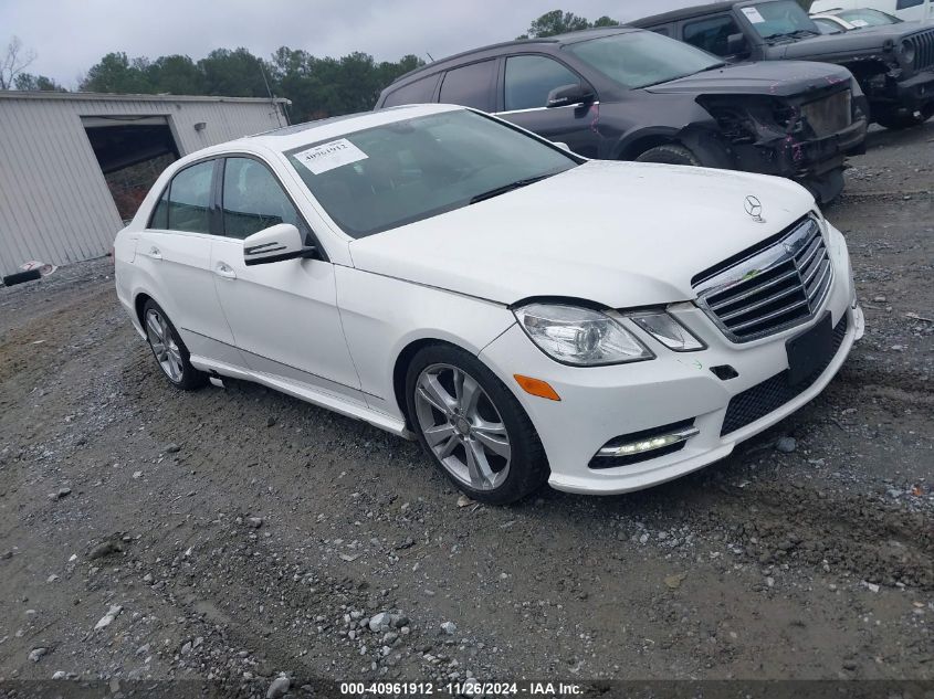 VIN WDDHF5KB8DA741421 2013 Mercedes-Benz E 350 no.1