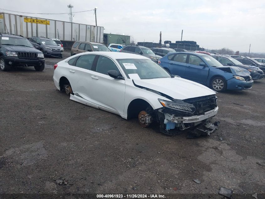 VIN 1HGCV1F39MA089784 2021 Honda Accord, Sport no.1