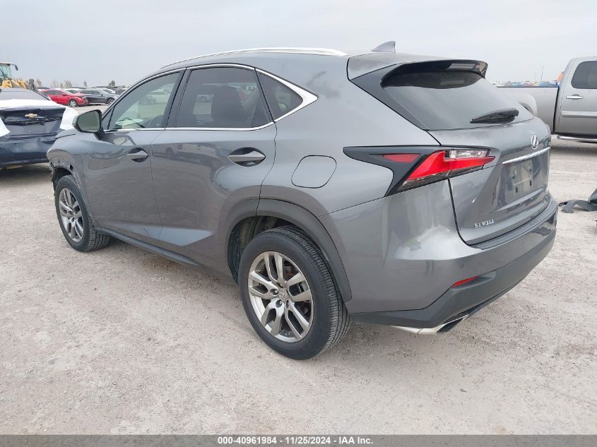 VIN JTJYARBZ7G2031189 2016 LEXUS NX 200T no.3