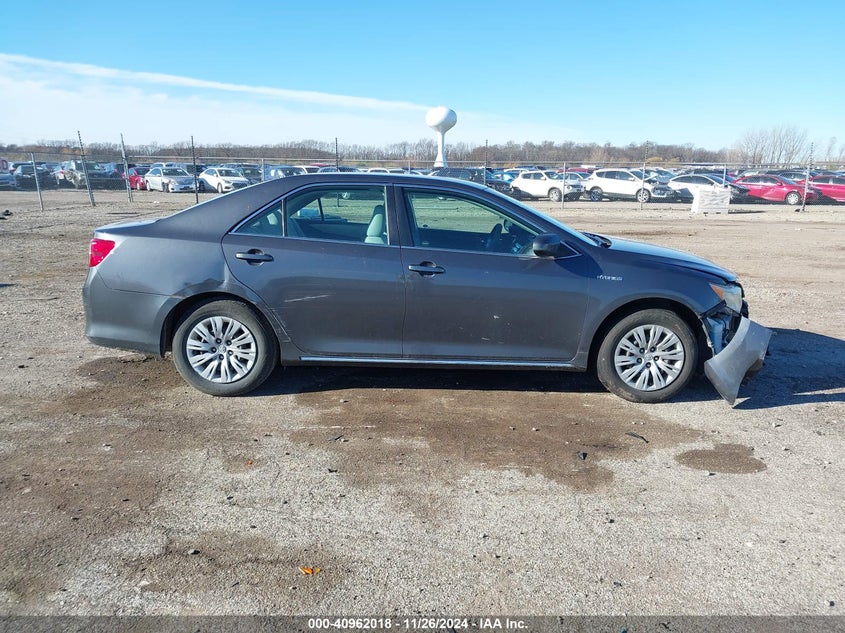 2012 TOYOTA CAMRY HYBRID VIN: 4T1BD1FK2CU056879