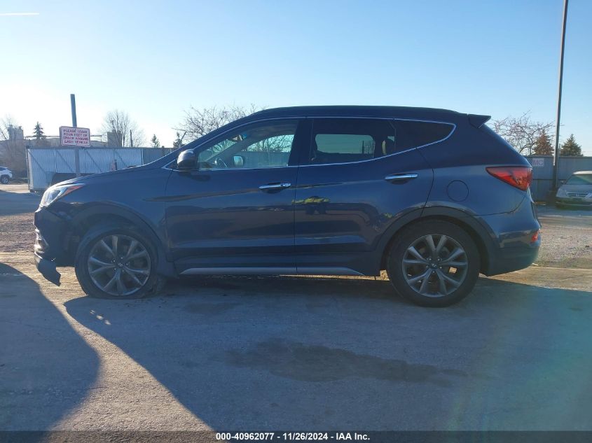 2017 HYUNDAI SANTA FE SPORT 2.0T ULTIMATE - 5XYZWDLA9HG472026