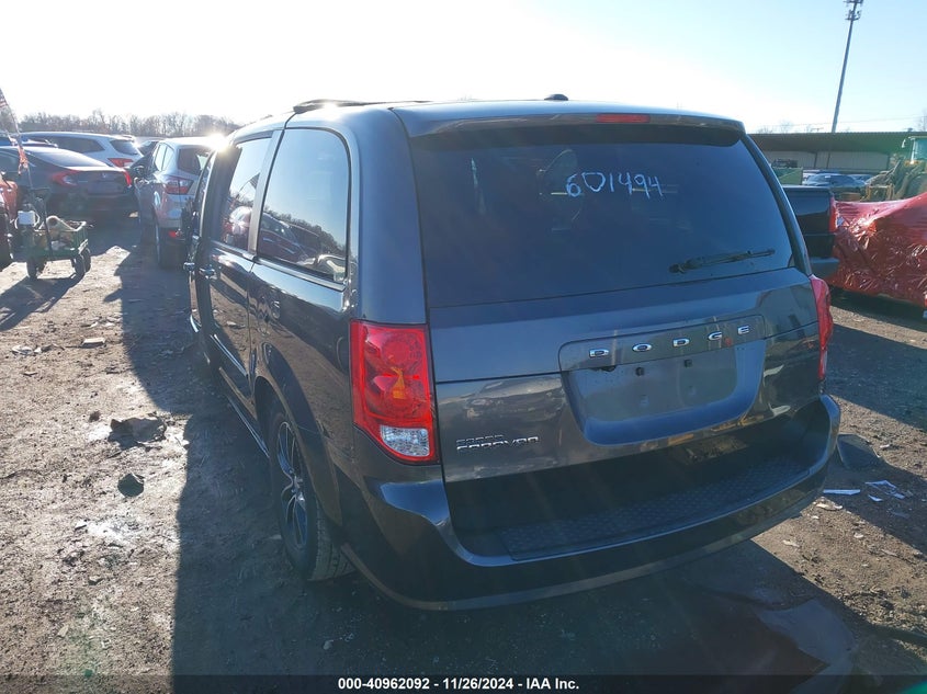 2017 DODGE GRAND CARAVAN SE - 2C4RDGBG8HR601494