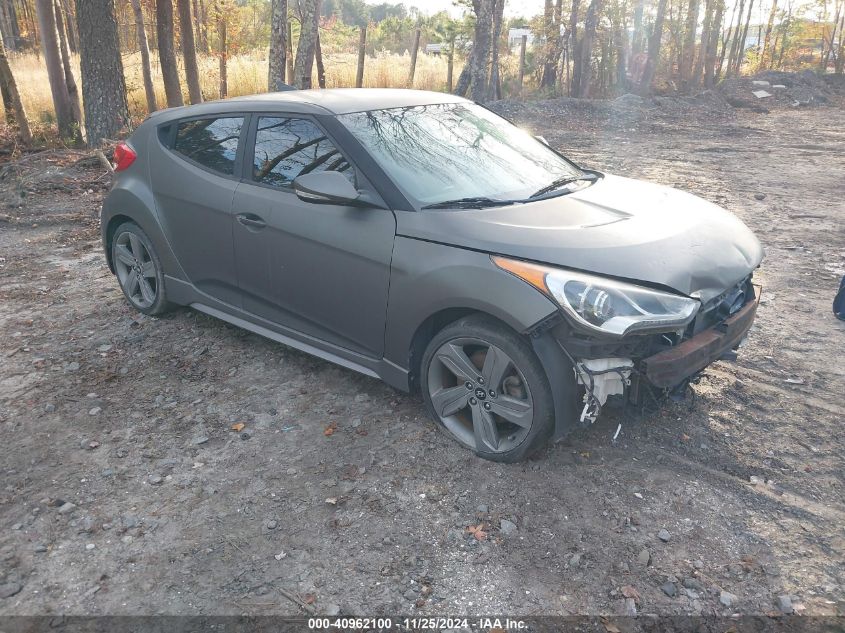 VIN KMHTC6AE5DU177123 2013 Hyundai Veloster, Turbo... no.1