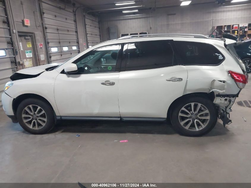 2013 Nissan Pathfinder Sv VIN: 5N1AR2MM8DC630674 Lot: 40962106