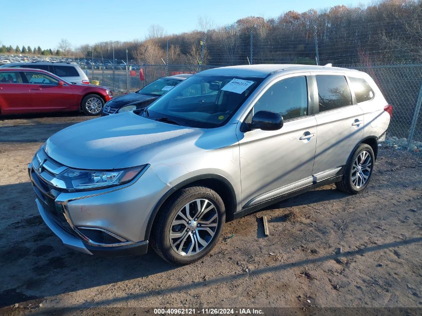 VIN JA4AD2A36JZ015672 2018 Mitsubishi Outlander, ES no.2