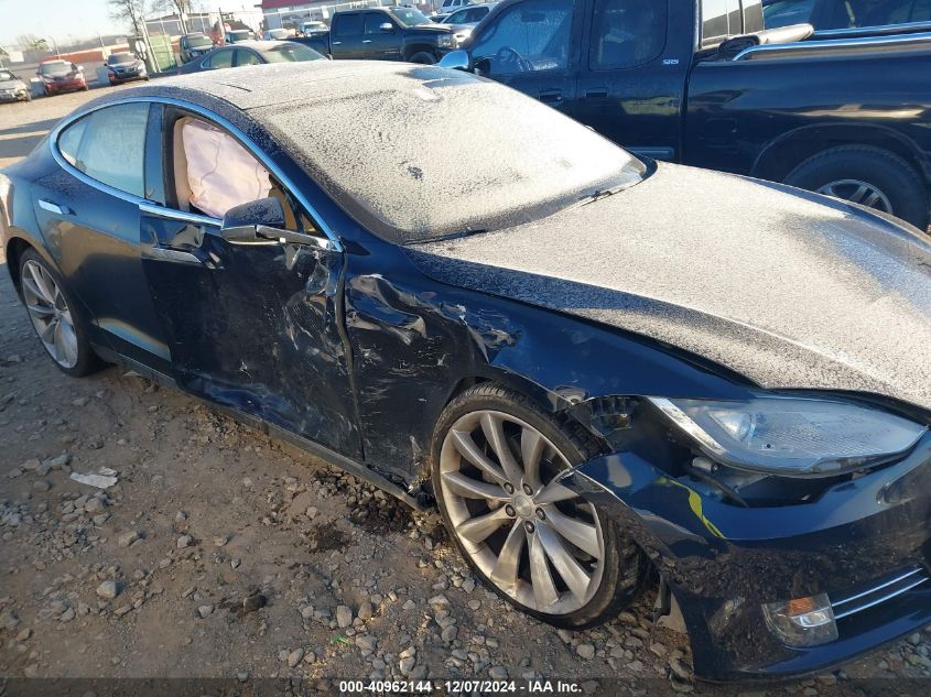 2014 TESLA MODEL S VIN: 5YJSA1S16EFP49914